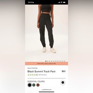 Girlfriend Collective Track Pants